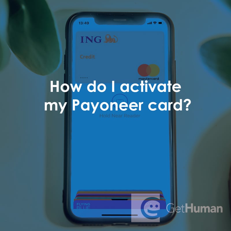 How Do I Activate My Payoneer Card?