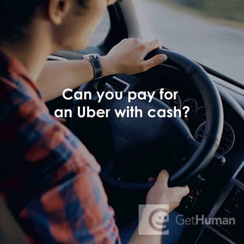 Can You Pay for an Uber with Cash?