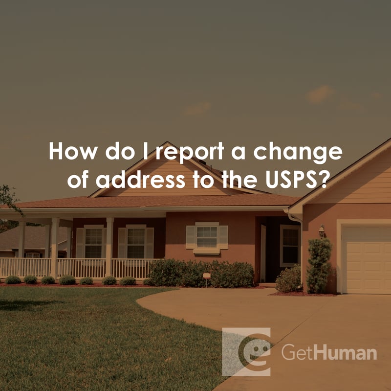 How Do I Report a Change of Address to the Usps?