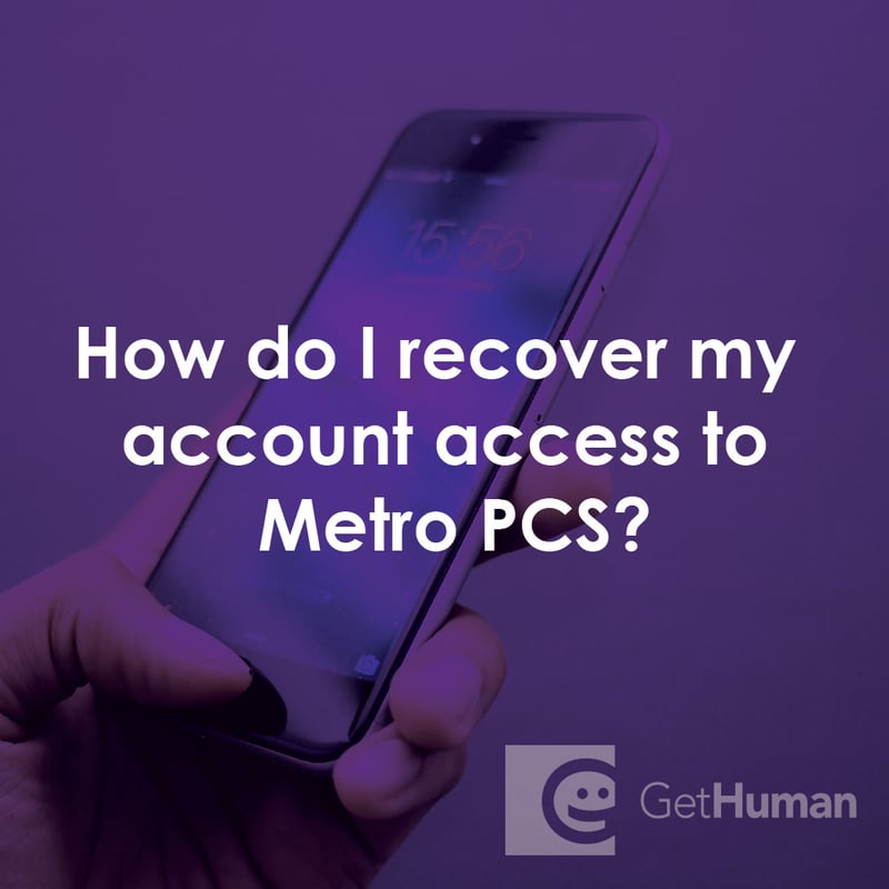 How Do I Recover My Account Access to Metro PCS?