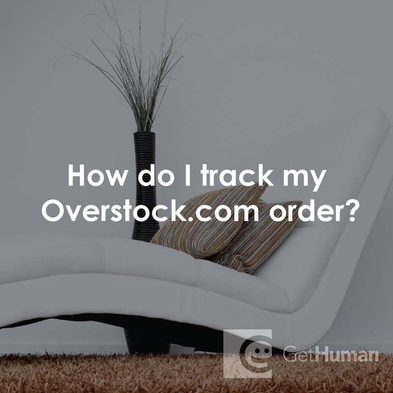 How Do I Track My Overstock.com Order?