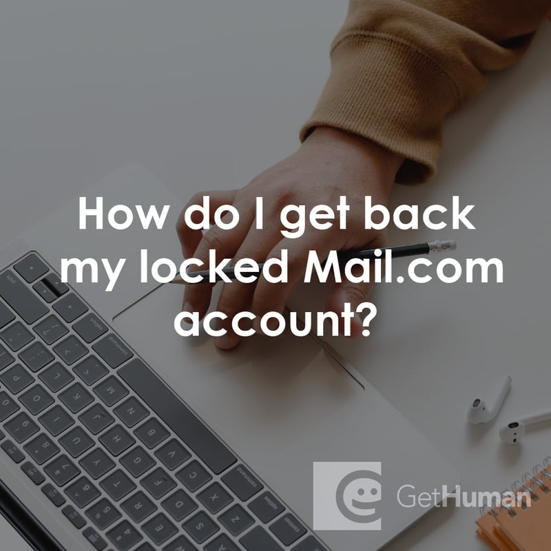 How Do I Get Back My Locked Mail.com Account?