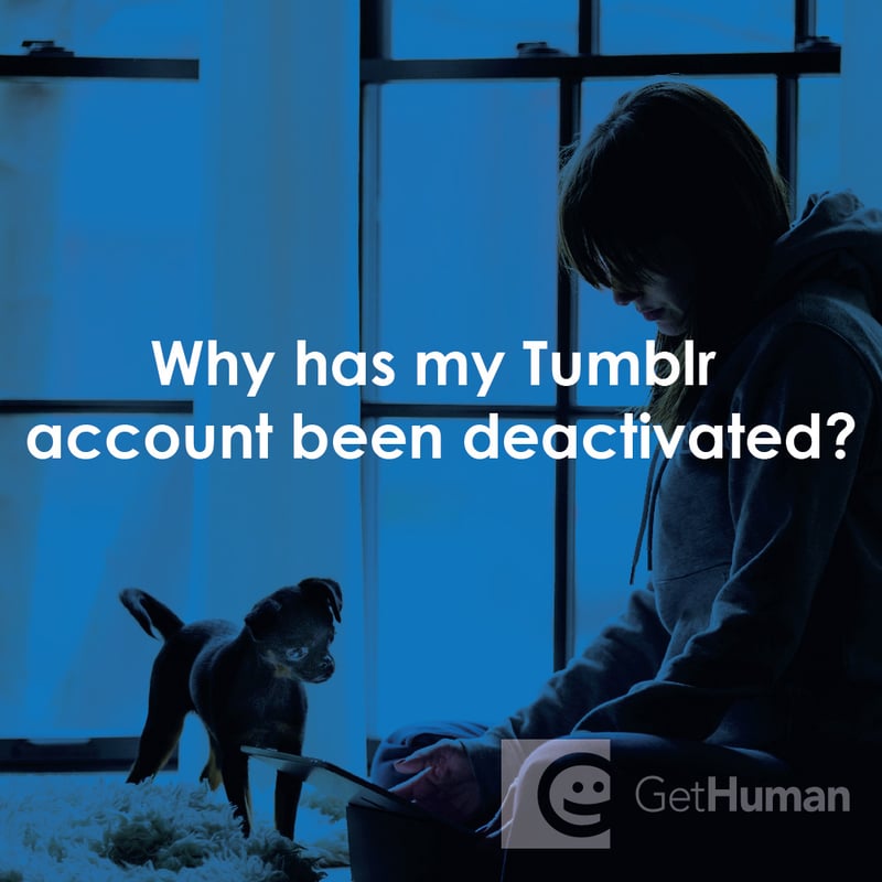 Why Has My Tumblr Account Been Deactivated?