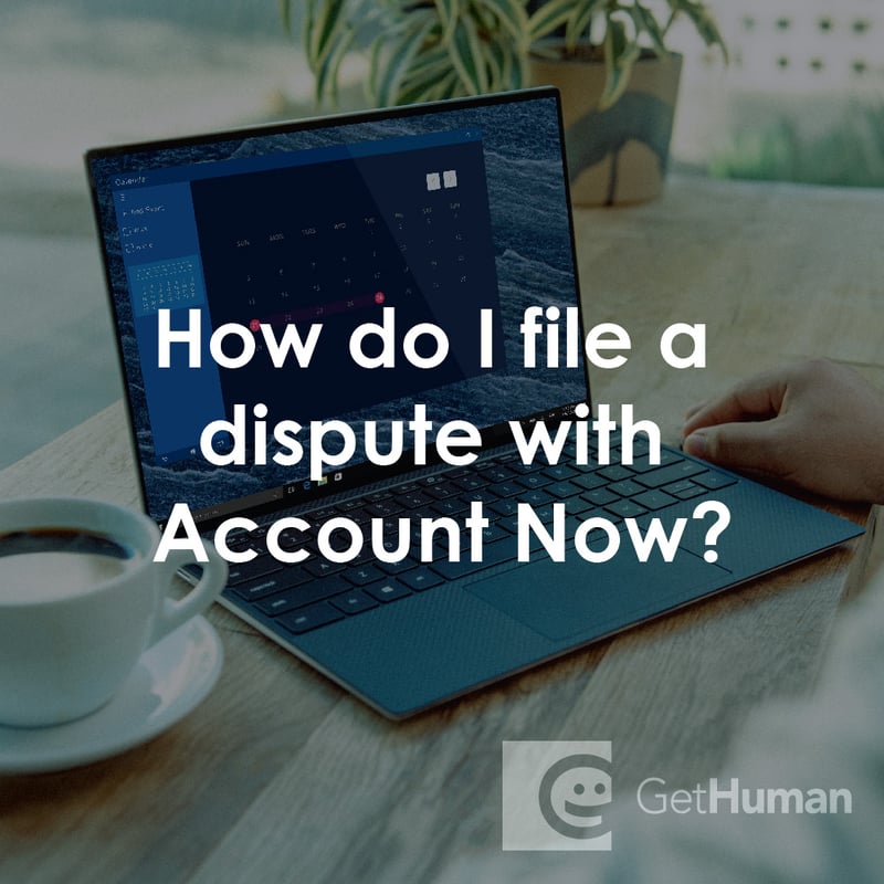 How Do I File a Dispute with AccountNow?