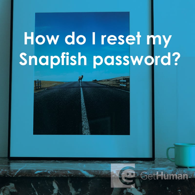 How Do I Reset My Snapfish Password?