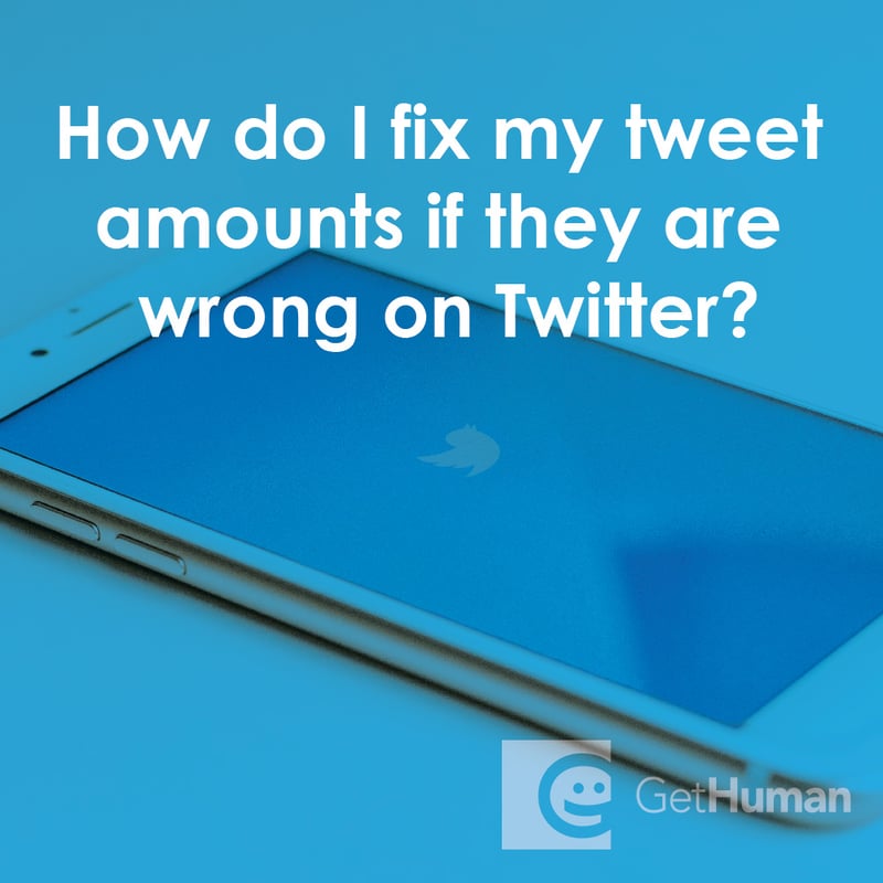 How Do I Fix My Tweet Amounts If They Are Wrong on Twitter?