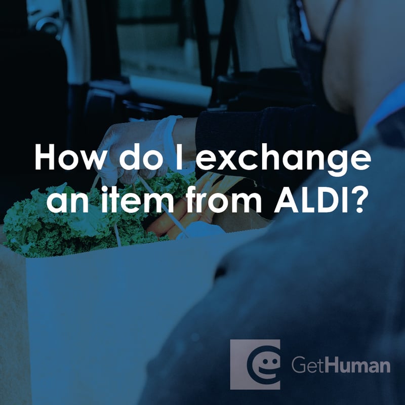 How Do I Exchange an Item from Aldi?