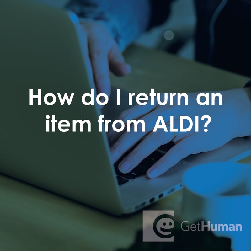 How Do I Return an Item from Aldi?