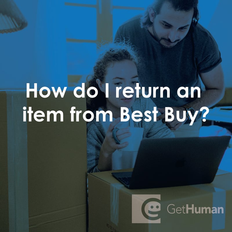 How Do I Return an Item from Best Buy?