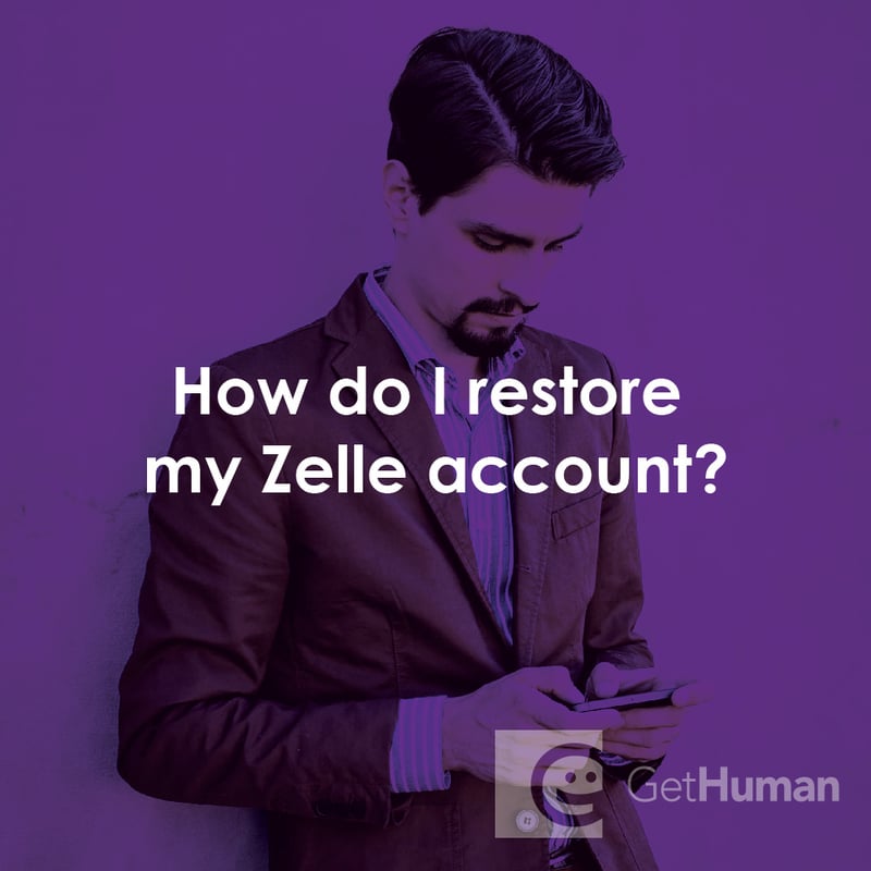 How Do I Restore My Zelle Account?