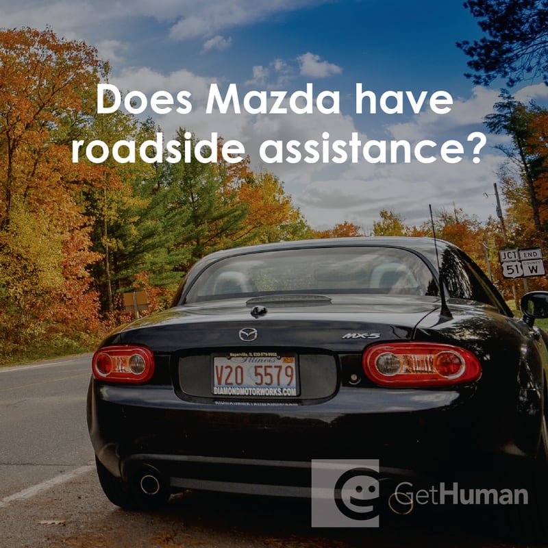 Does Mazda Have Roadside Assistance?
