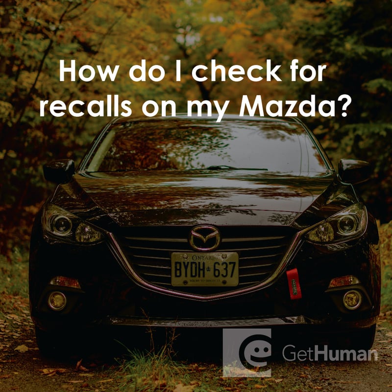 How Do I Check for Recalls on My Mazda?