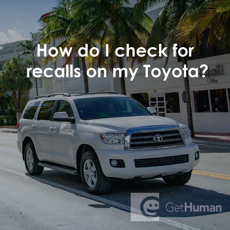 How Do I Check for Recalls on My Toyota?