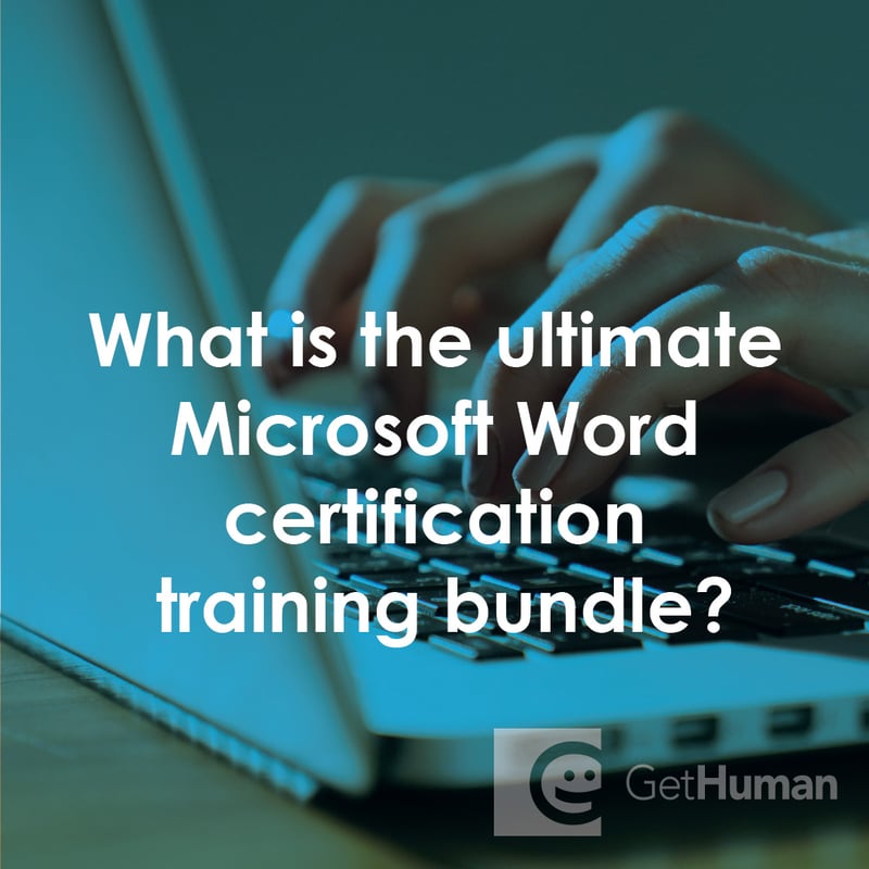 What Is the Ultimate Microsoft Word Certification Training Bundle?