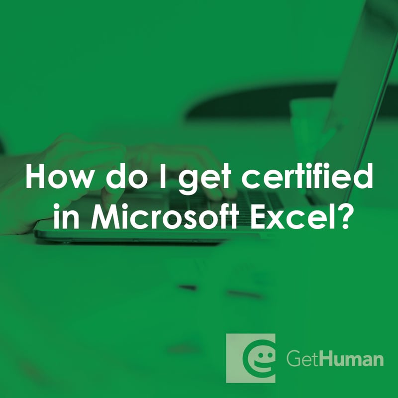 How Do I Get Certified in Microsoft Excel?