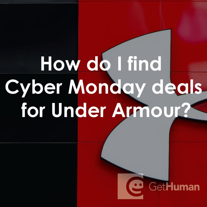 How Do I Find Cyber Monday Deals for Under Armour?