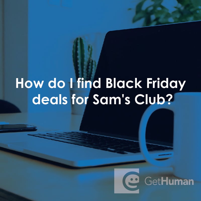 How Do I Find Black Friday Deals for Sam's Club?