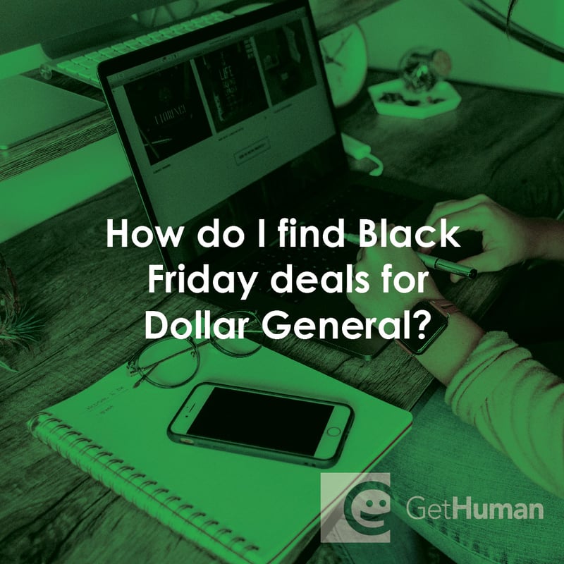 How Do I Find Black Friday Deals for Dollar General?