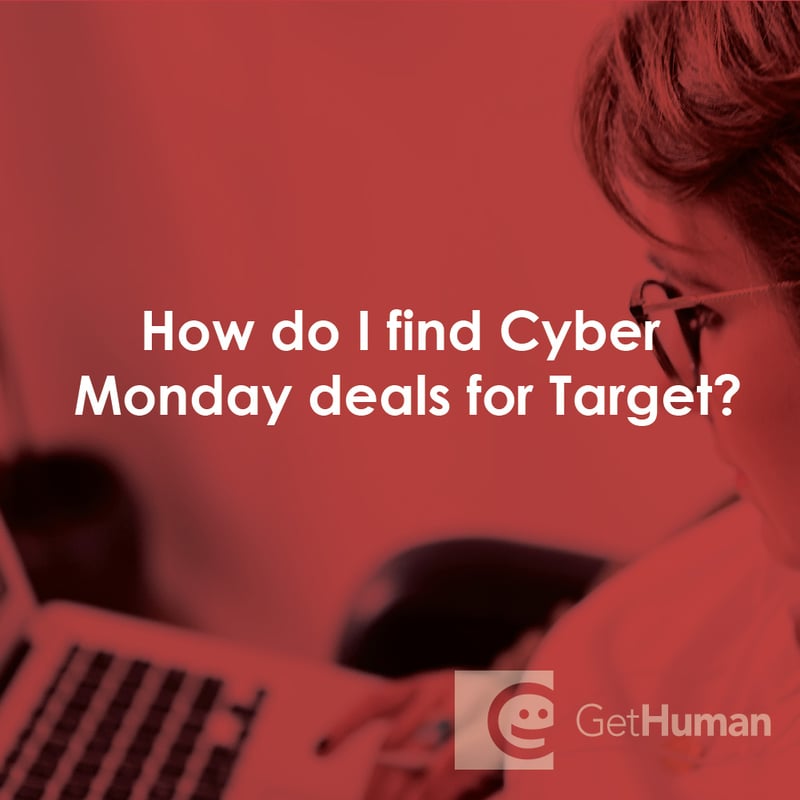 How Do I Find Cyber Monday Deals for Target?