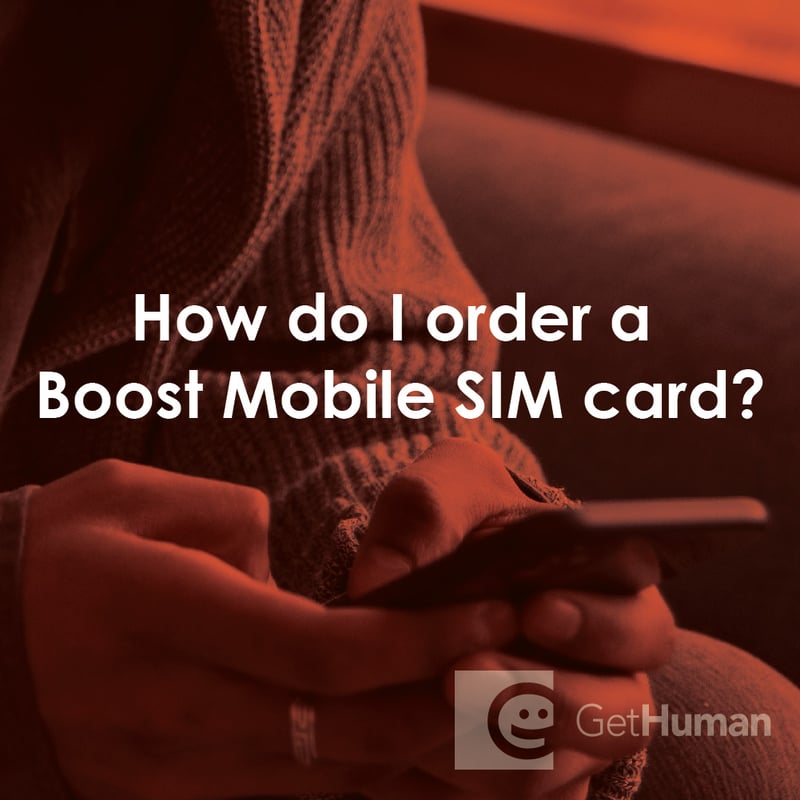 How Do I Order a Boost Mobile Sim Card?