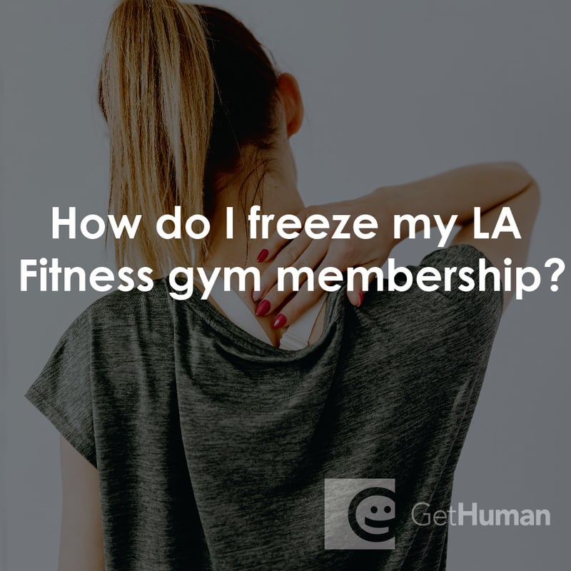How Do I Freeze My LA Fitness Gym Membership?