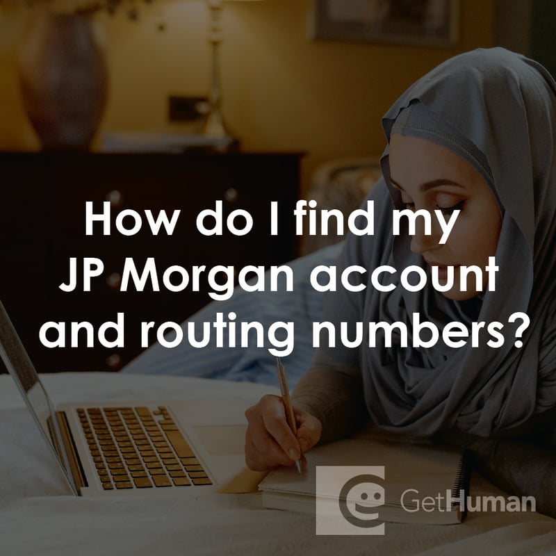 How Do I Find My Jp Morgan Account and Routing Numbers?