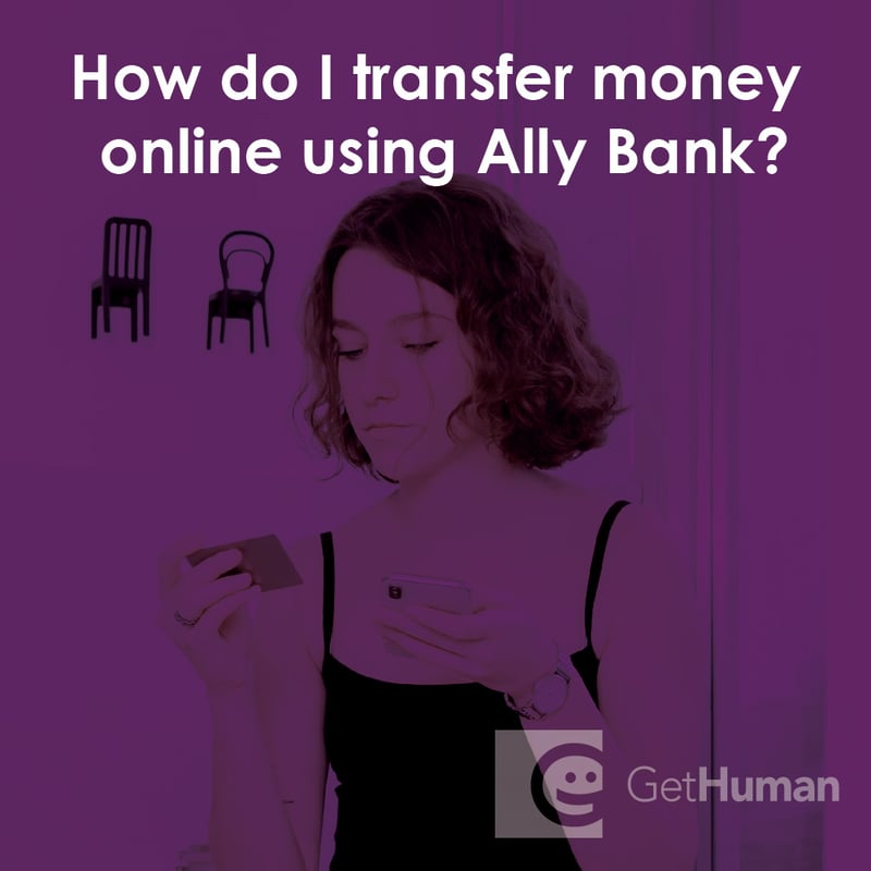How Do I Transfer Money Online Using Ally Bank?