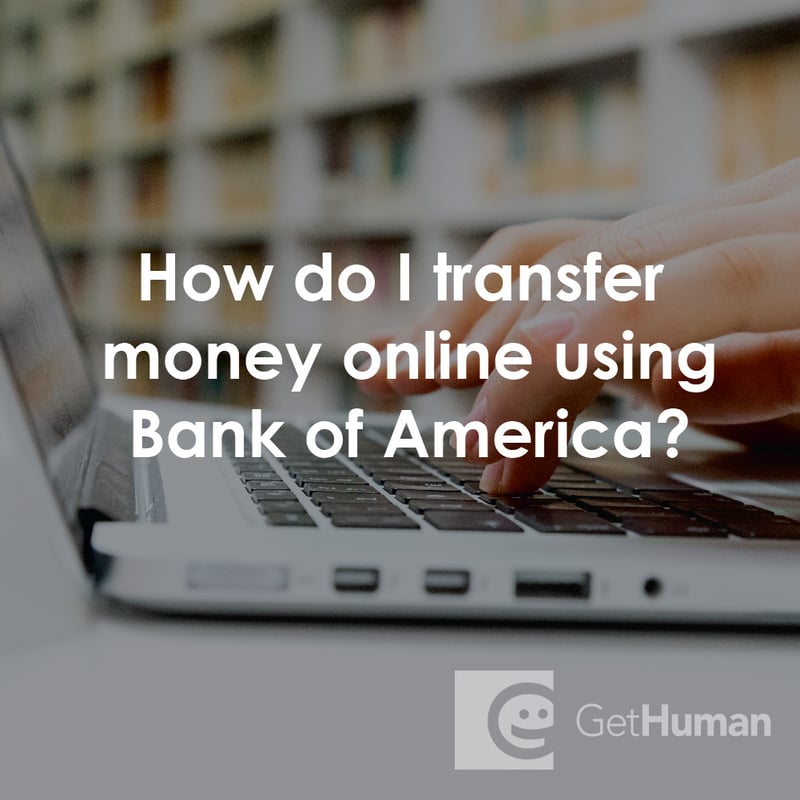 How Do I Transfer Money Online Using Bank of America?