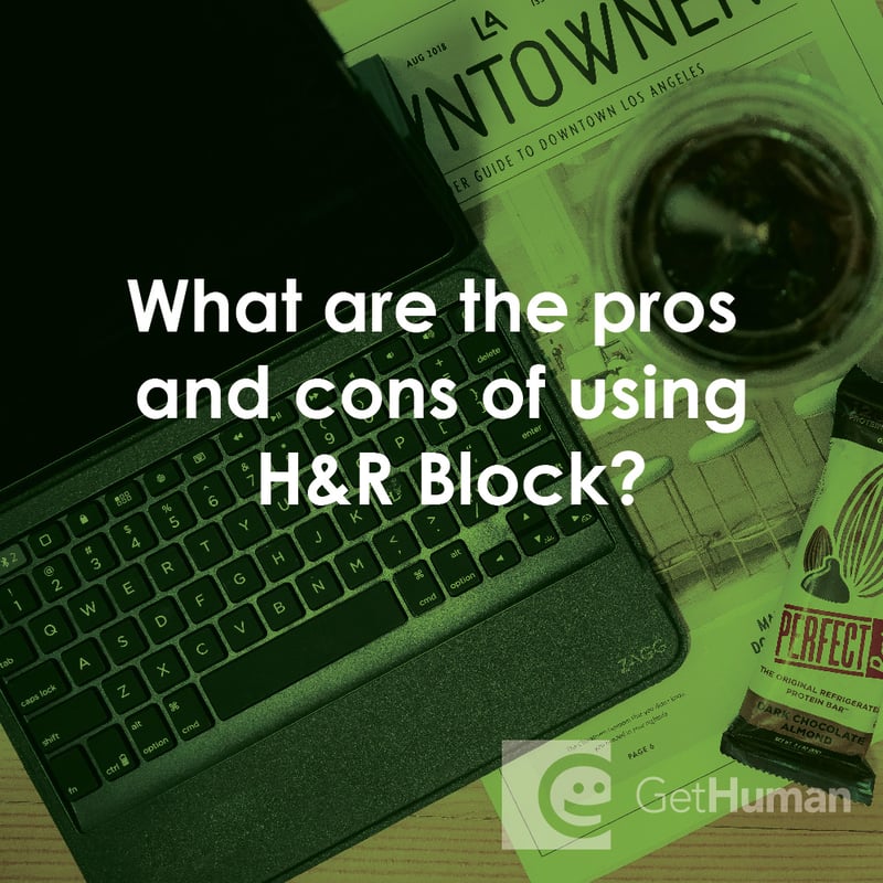 What Are the Pros and Cons of Using H&R Block?