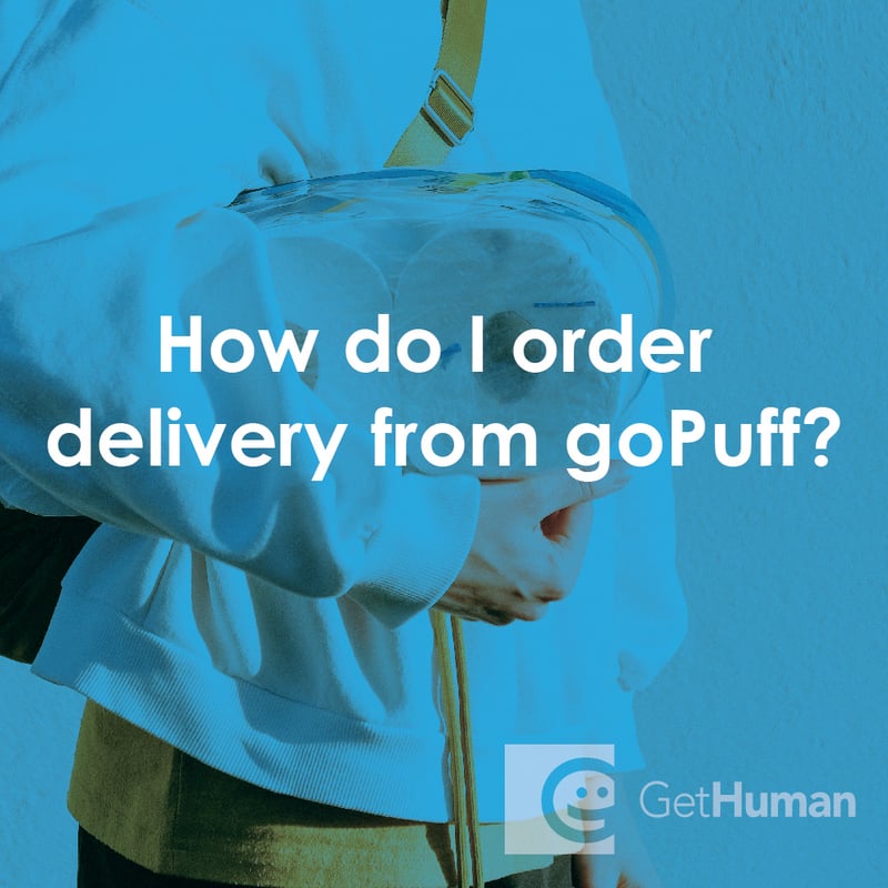 How Do I Order Delivery from goPuff?