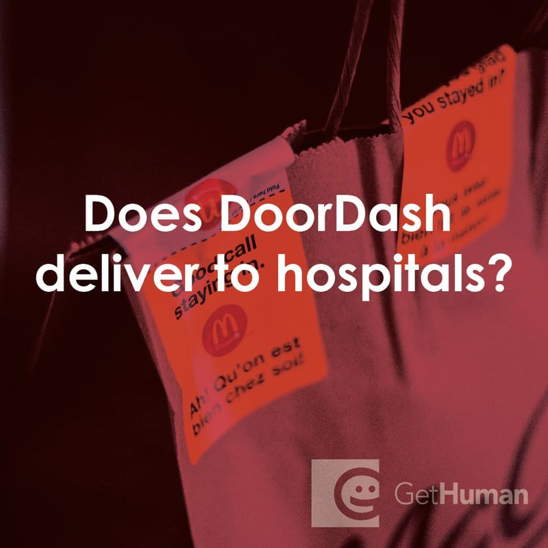 Does DoorDash Deliver to Hospitals?