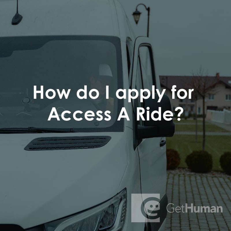 How Do I Apply for Access-A-Ride?
