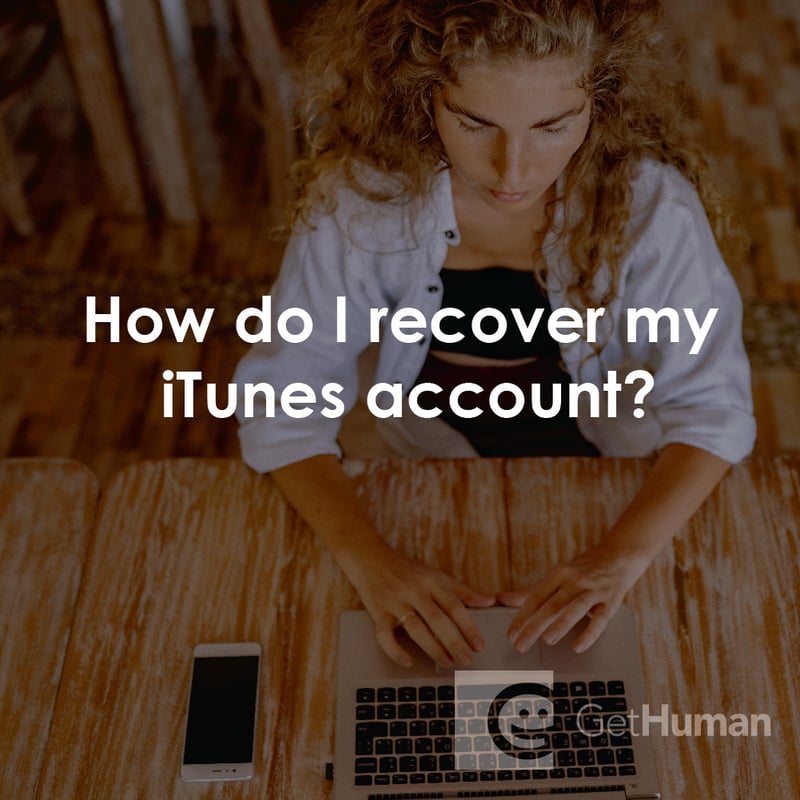 How Do I Recover My Itunes Account?