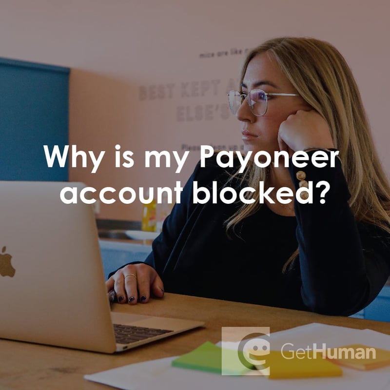 Why Is My Payoneer Account Blocked?