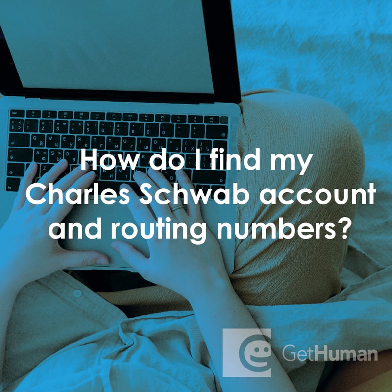 How Do I Find My Charles Schwab Account and Routing Numbers?