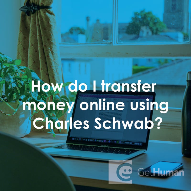 How Do I Transfer Money Online Using Charles Schwab?