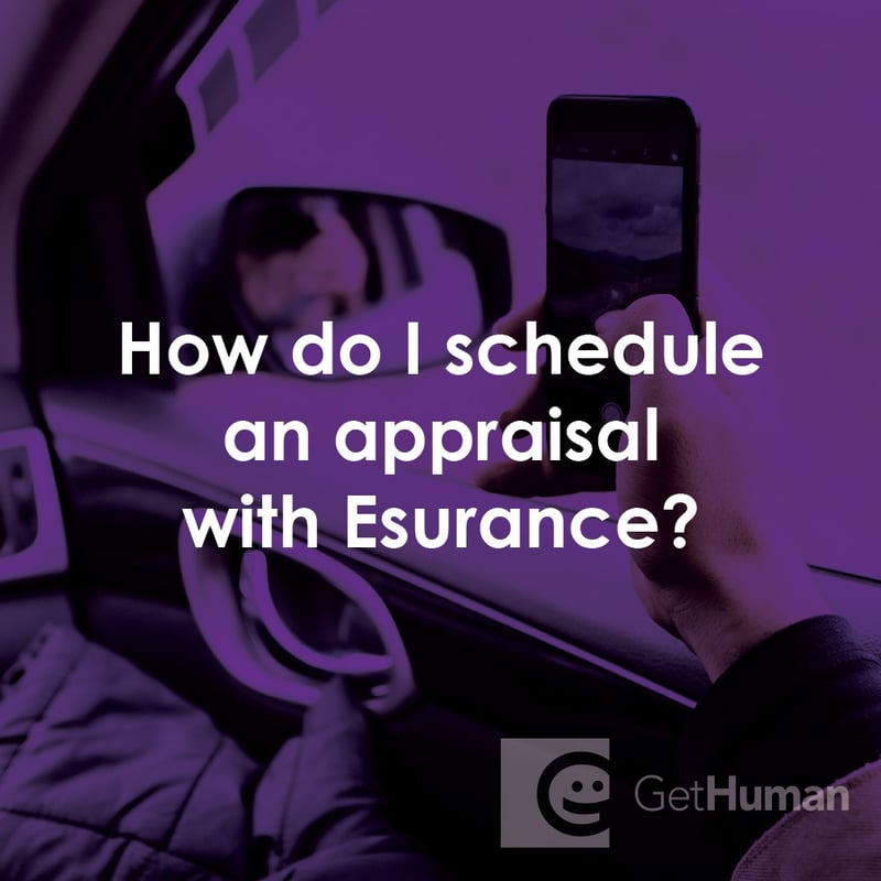 How Do I Schedule an Appraisal with Esurance?