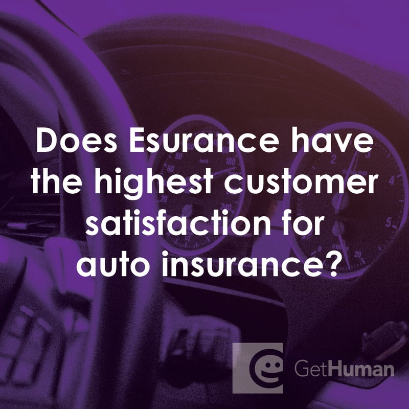 Does Esurance Have the Highest Customer Satisfaction for Auto Insurance?
