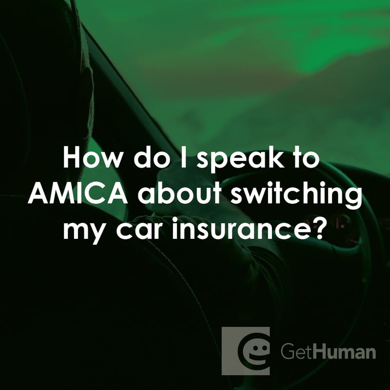 How Do I Speak to Amica About Switching My Car Insurance?