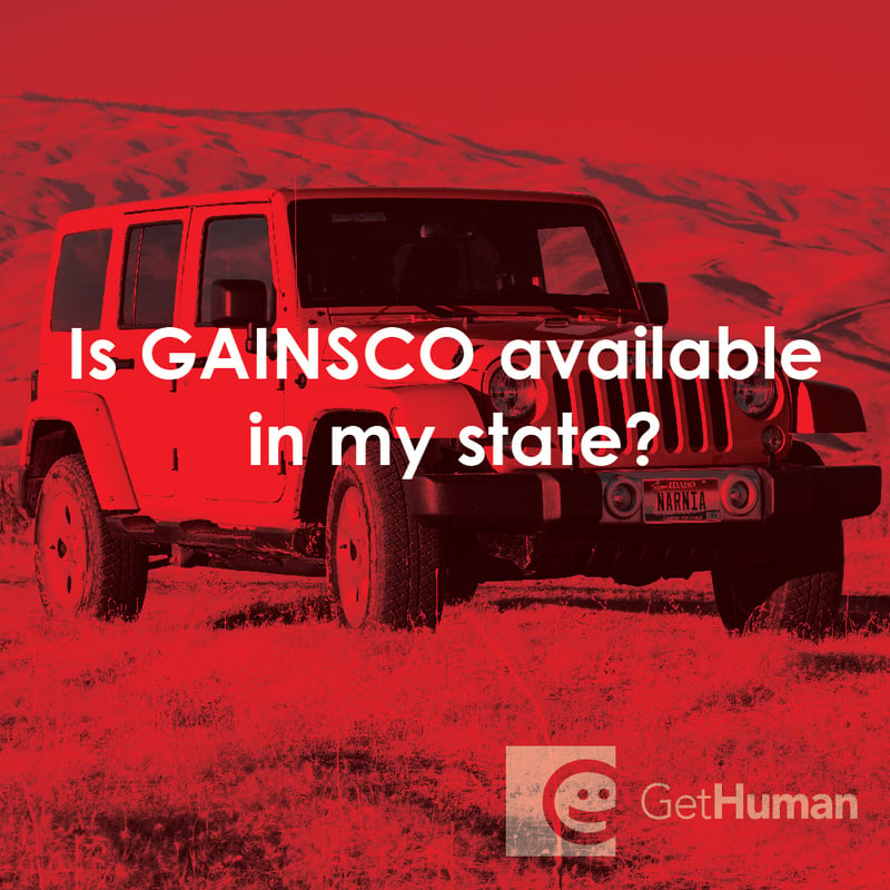 Is GAINSCO Available in My State?