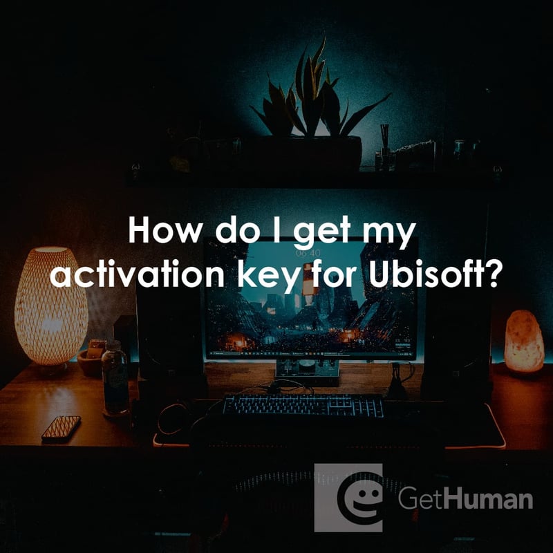 How Do I Get My Activation Key for Ubisoft?