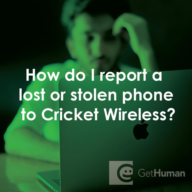 How Do I Report a Lost or Stolen Phone to Cricket Wireless?