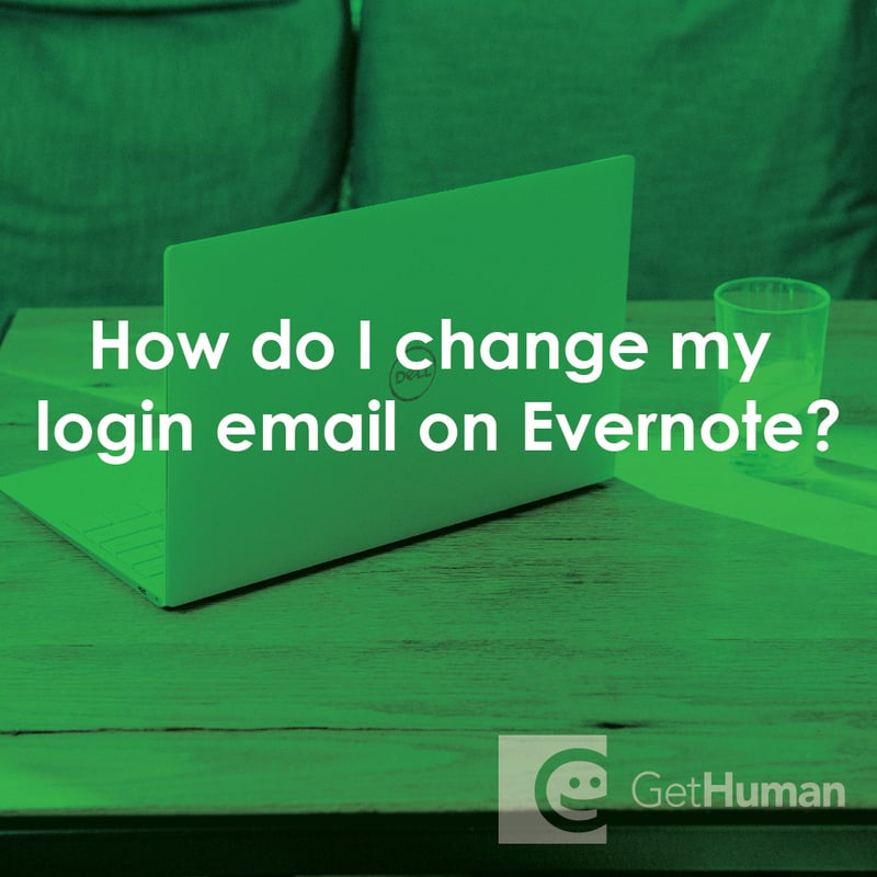 How Do I Change My Login Email on Evernote?