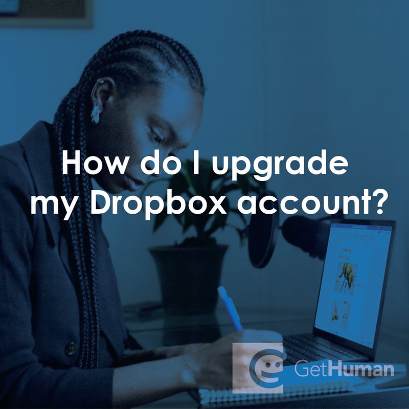 How Do I Upgrade My Dropbox Account?