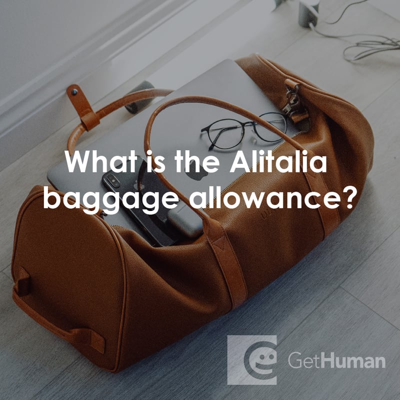 What Is the Alitalia Baggage Allowance?