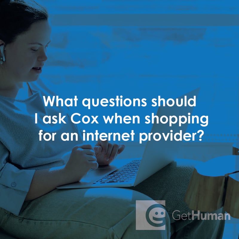 What Questions Should I Ask Cox When Shopping for an Internet Provider?