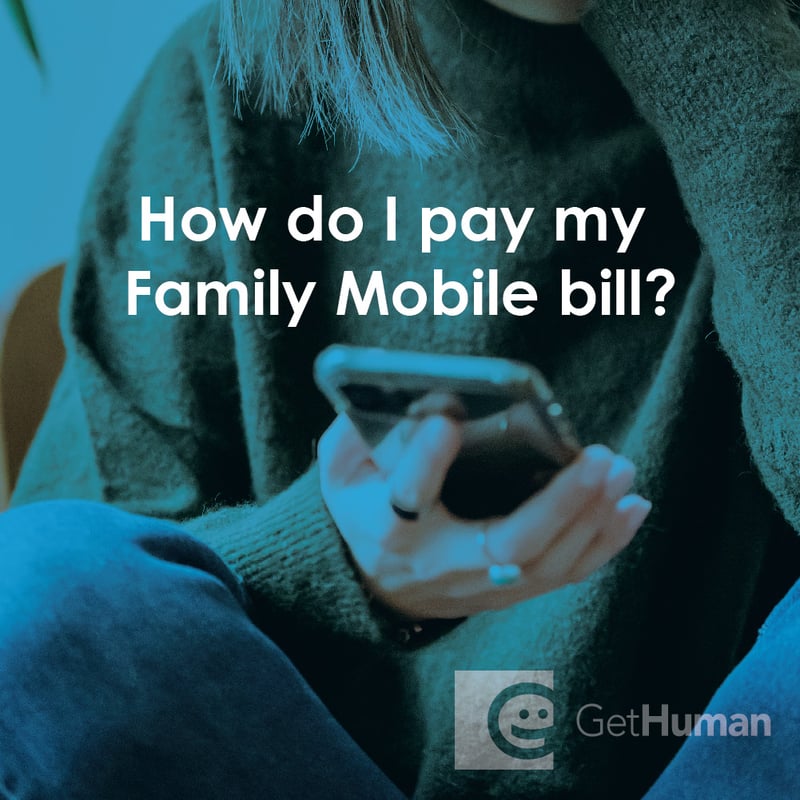 How Do I Pay My Family Mobile Bill?