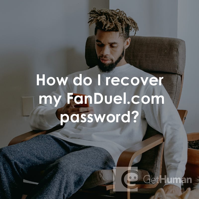 How Do I Recover My FanDuel Password?