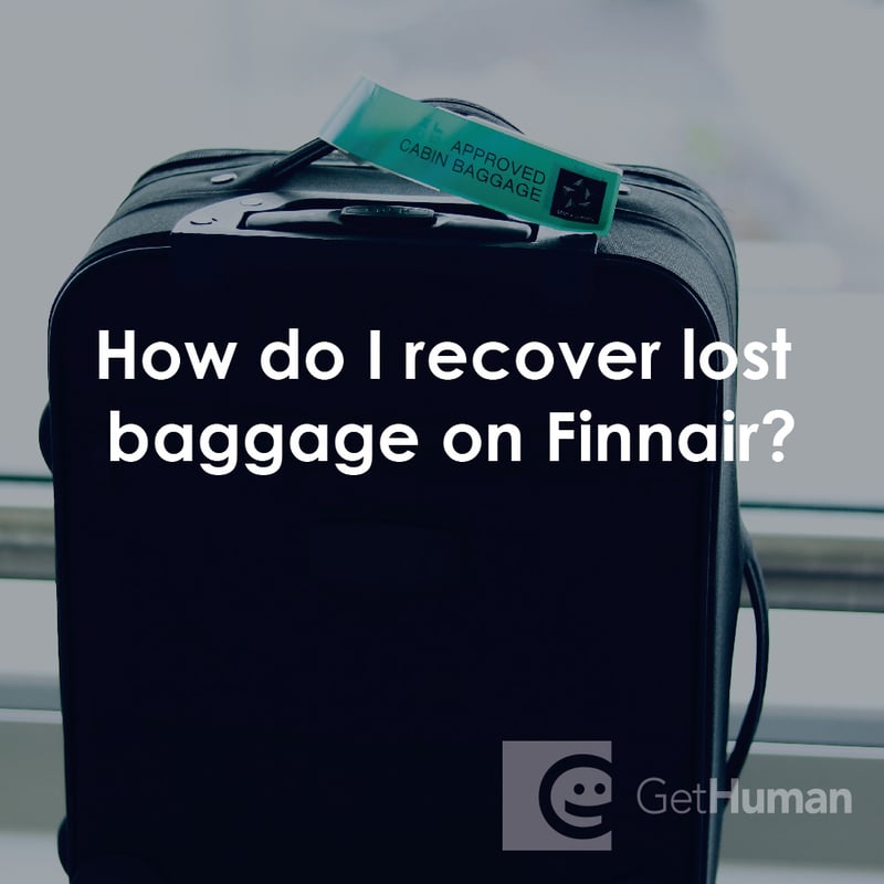 How Do I Recover Lost Baggage on Finnair?
