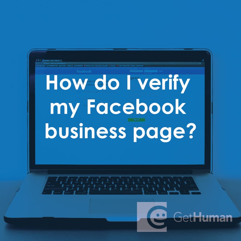 How Do I Verify My Facebook Business Page?